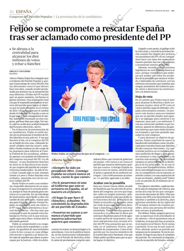 ABC MADRID 06-07-2025 página 30