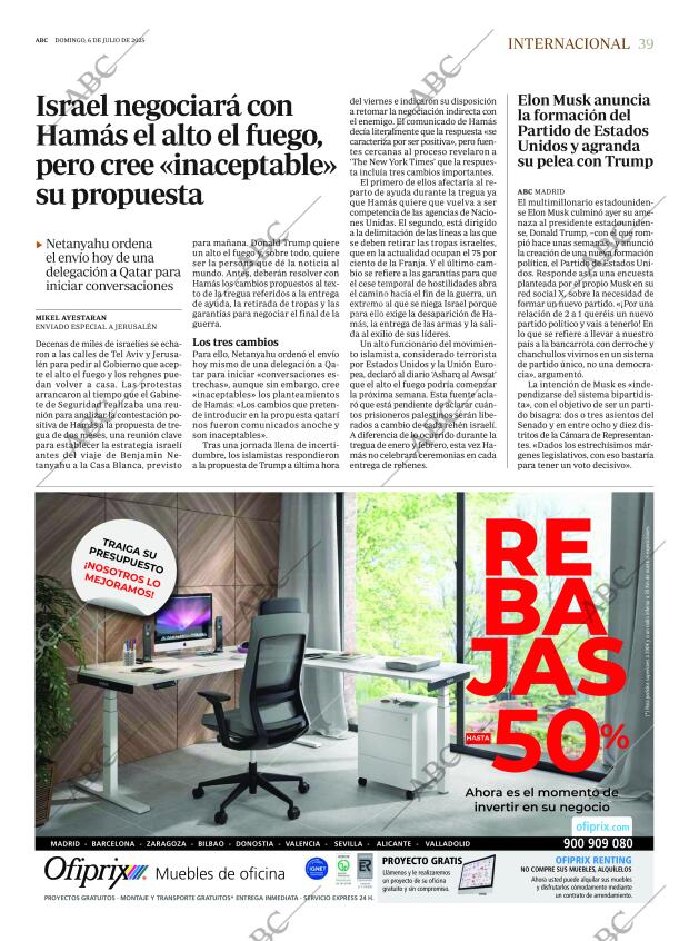 ABC MADRID 06-07-2025 página 39