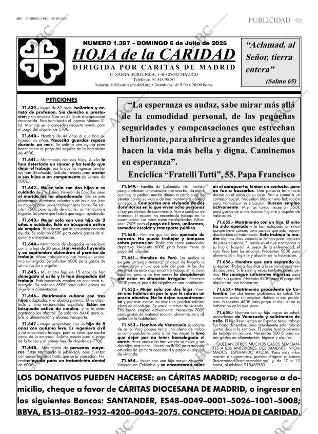 ABC MADRID 06-07-2025 página 49