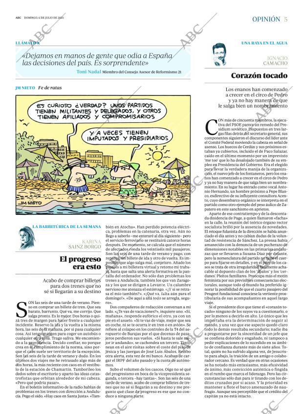 ABC MADRID 06-07-2025 página 5