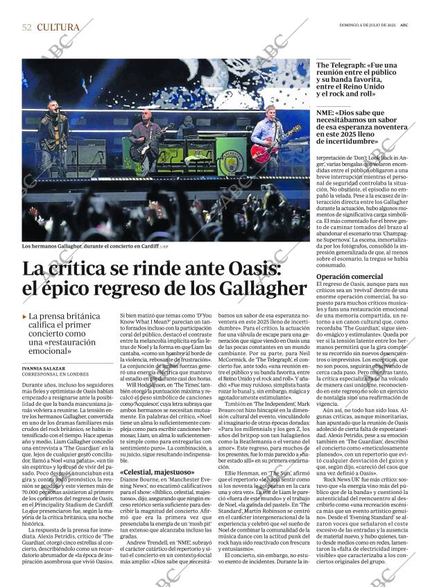 ABC MADRID 06-07-2025 página 52