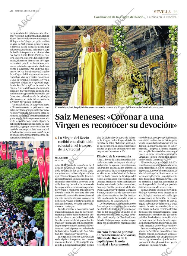 ABC SEVILLA 06-07-2025 página 25