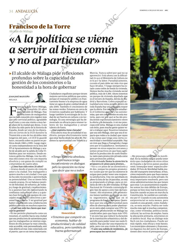 ABC SEVILLA 06-07-2025 página 34