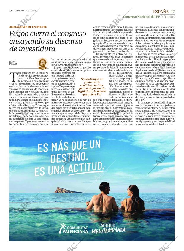 ABC MADRID 07-07-2025 página 17