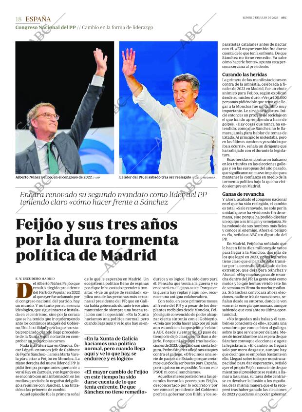 ABC MADRID 07-07-2025 página 18