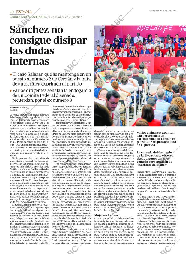 ABC MADRID 07-07-2025 página 20