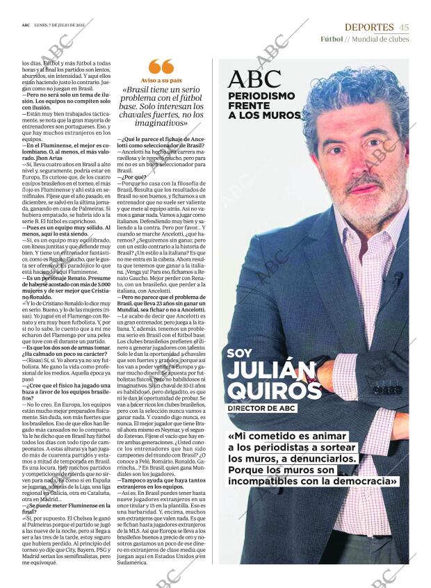 ABC MADRID 07-07-2025 página 45