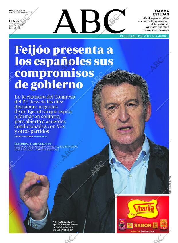 ABC SEVILLA 07-07-2025 página 1