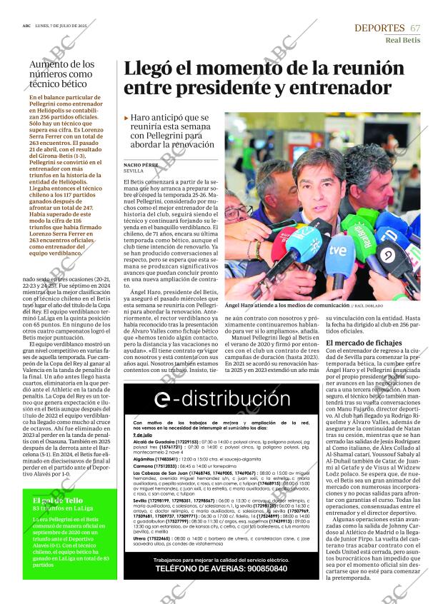 ABC SEVILLA 07-07-2025 página 67