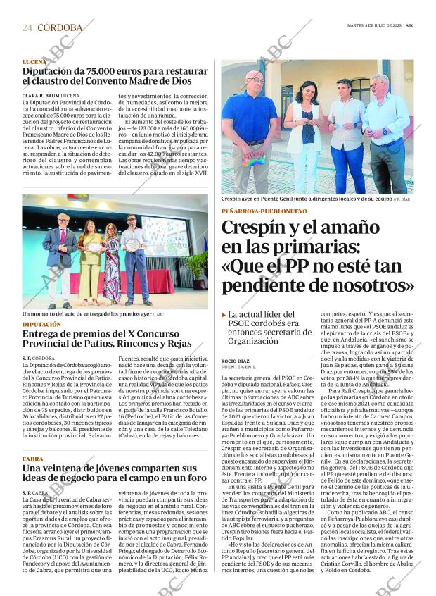 ABC CORDOBA 08-07-2025 página 24