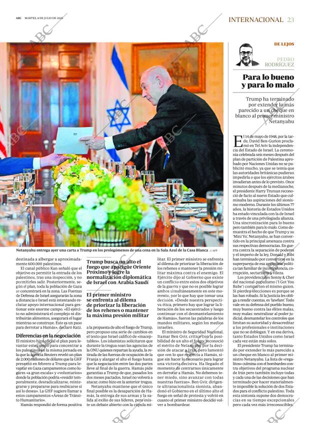 ABC MADRID 08-07-2025 página 23