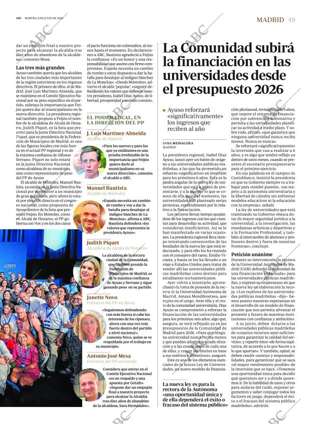 ABC MADRID 08-07-2025 página 49