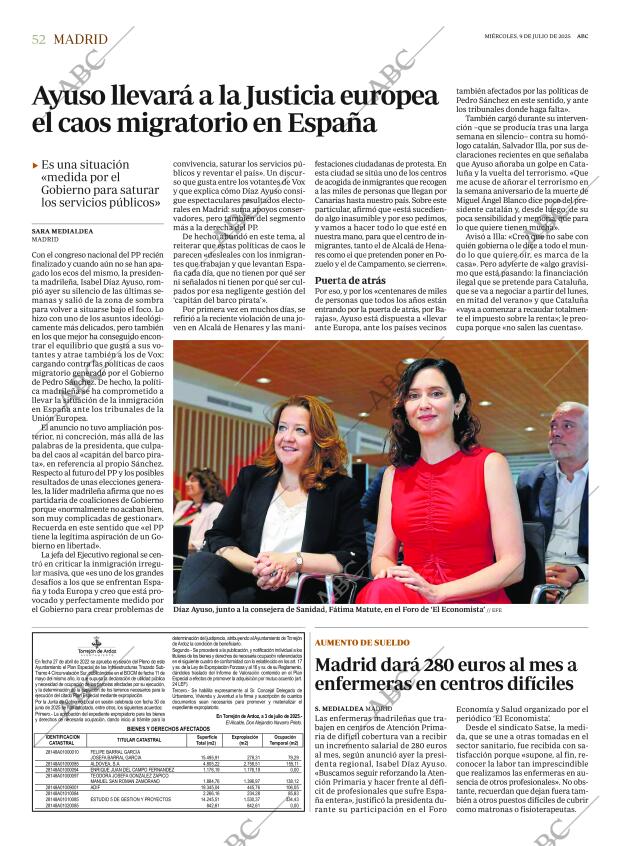 ABC MADRID 09-07-2025 página 52