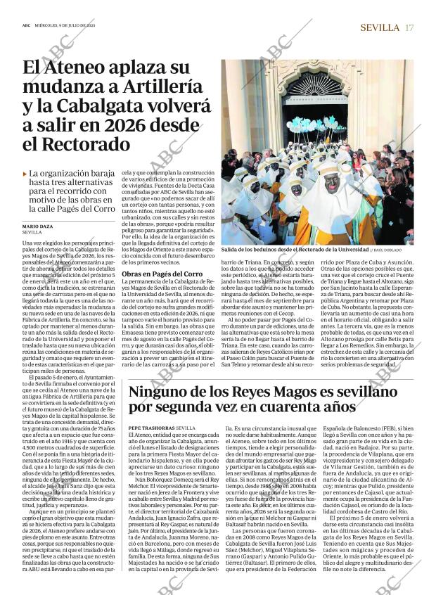 ABC SEVILLA 09-07-2025 página 17