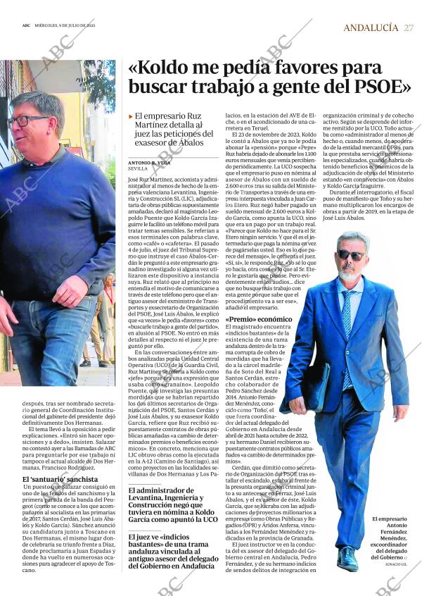 ABC SEVILLA 09-07-2025 página 27