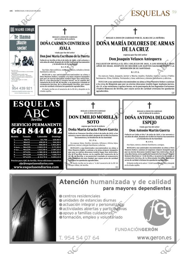 ABC SEVILLA 09-07-2025 página 59