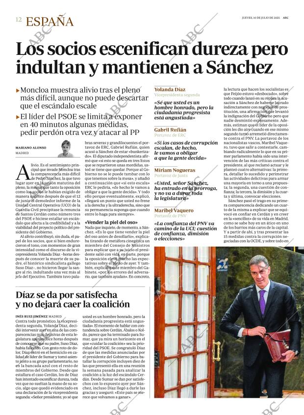 ABC MADRID 10-07-2025 página 12