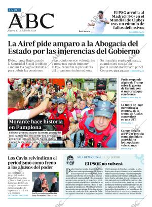 ABC MADRID 10-07-2025 página 2