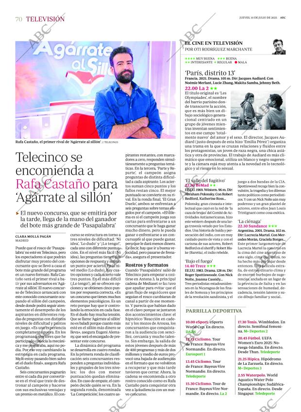 ABC MADRID 10-07-2025 página 70