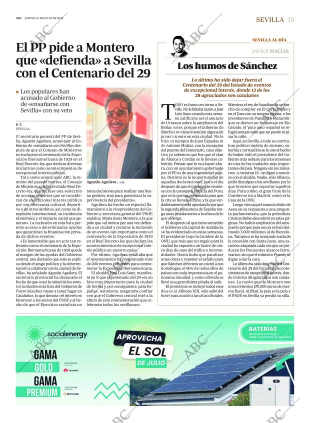 ABC SEVILLA 10-07-2025 página 15