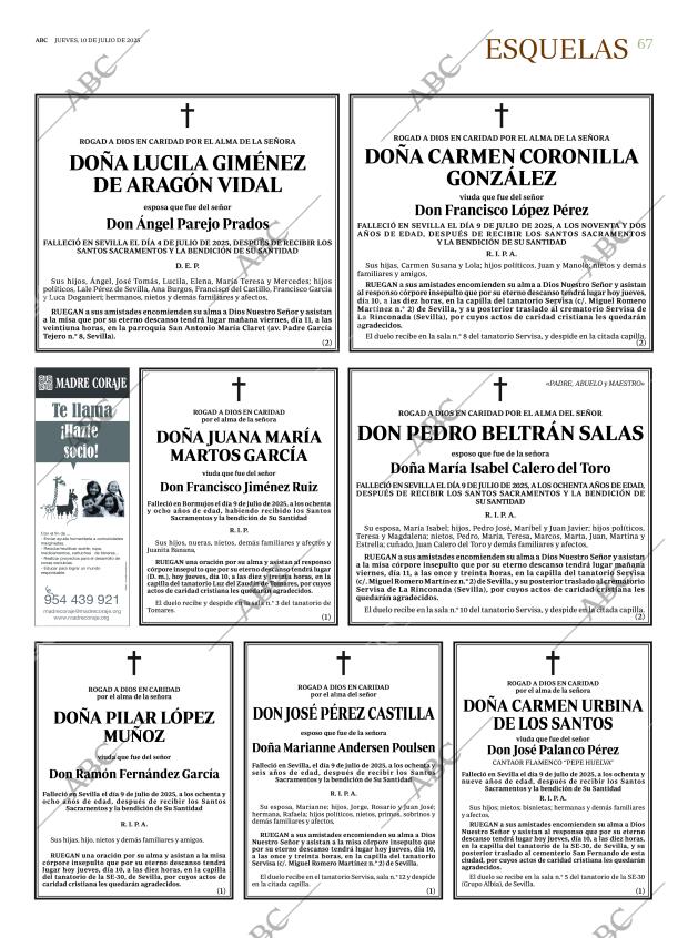 ABC SEVILLA 10-07-2025 página 67