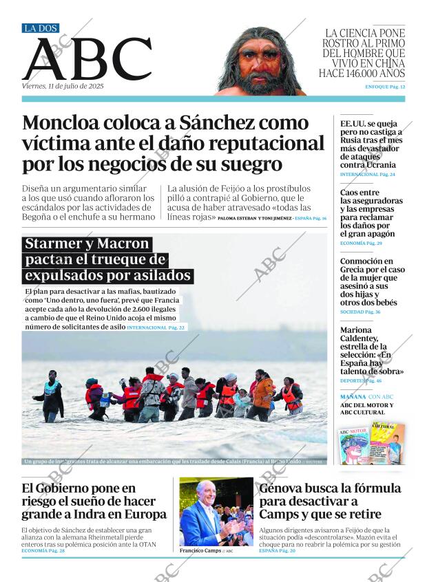 ABC MADRID 11-07-2025 página 2