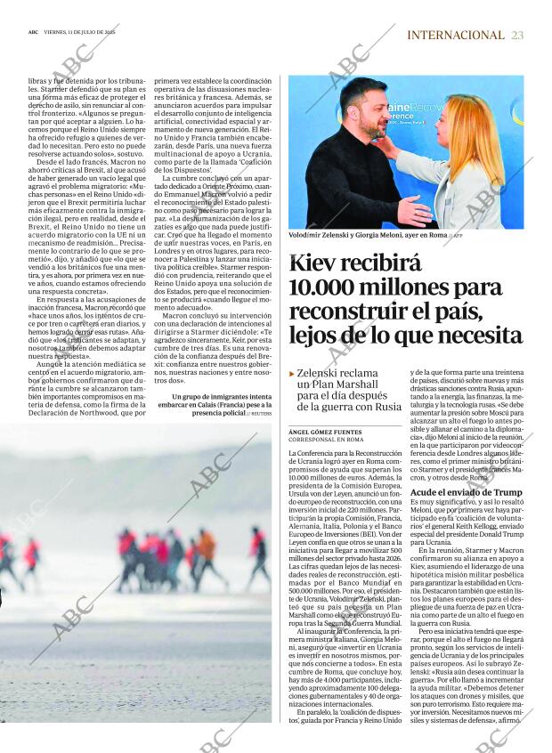 ABC MADRID 11-07-2025 página 23