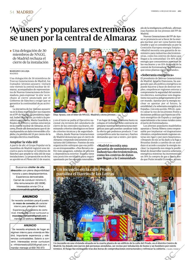 ABC MADRID 11-07-2025 página 54