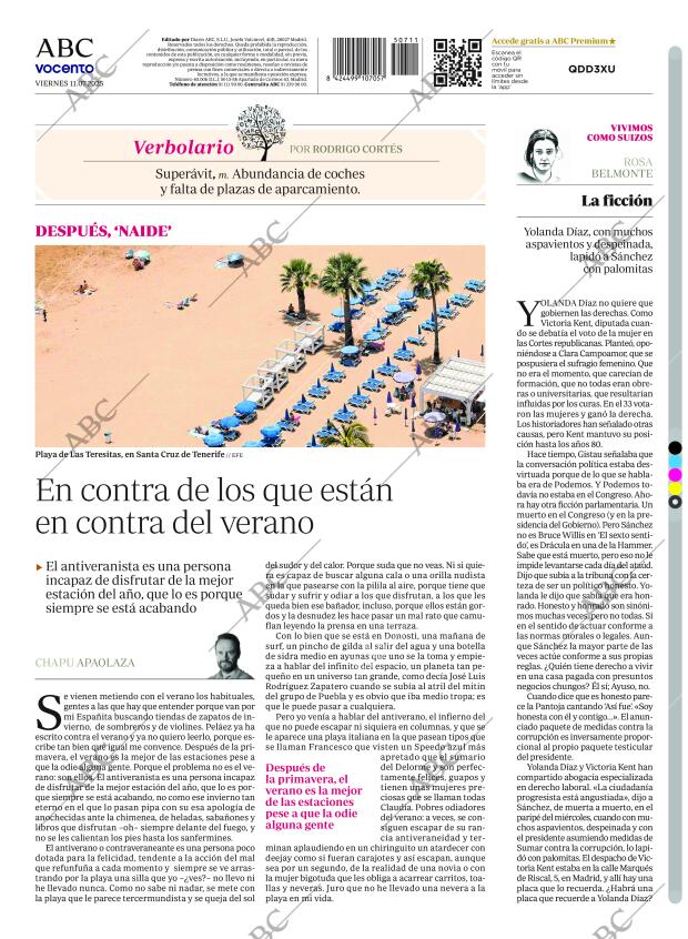 ABC MADRID 11-07-2025 página 64
