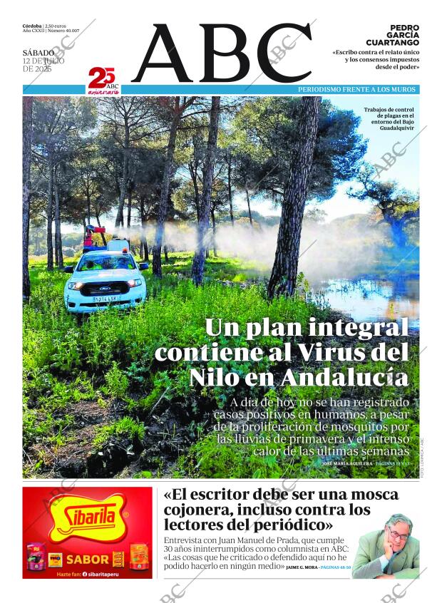 ABC CORDOBA 12-07-2025 página 1