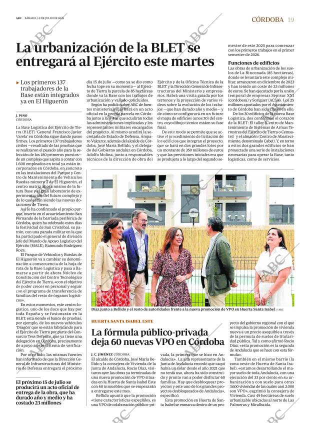 ABC CORDOBA 12-07-2025 página 19