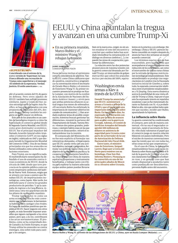 ABC MADRID 12-07-2025 página 25