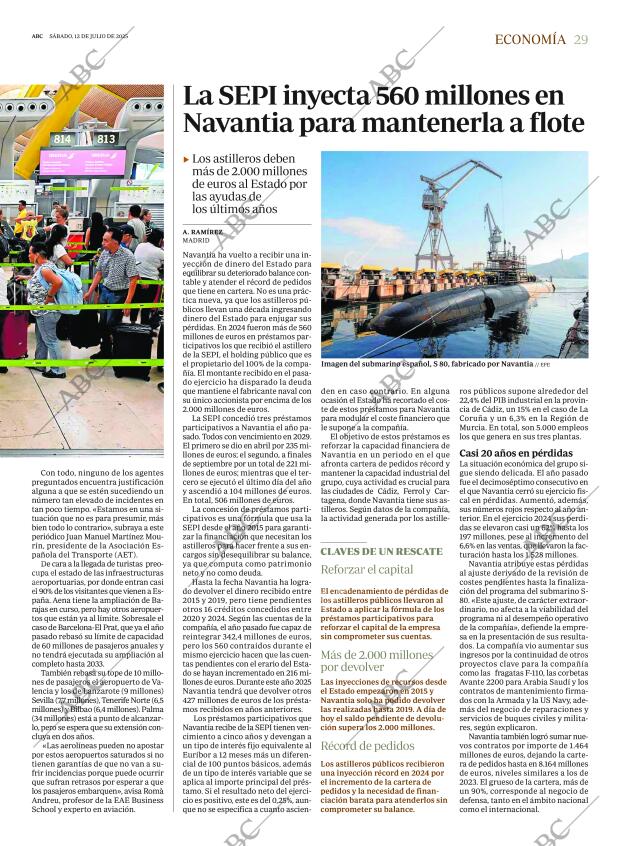 ABC MADRID 12-07-2025 página 29
