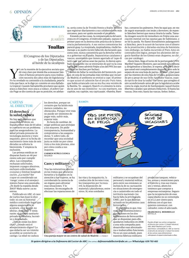 ABC MADRID 12-07-2025 página 6