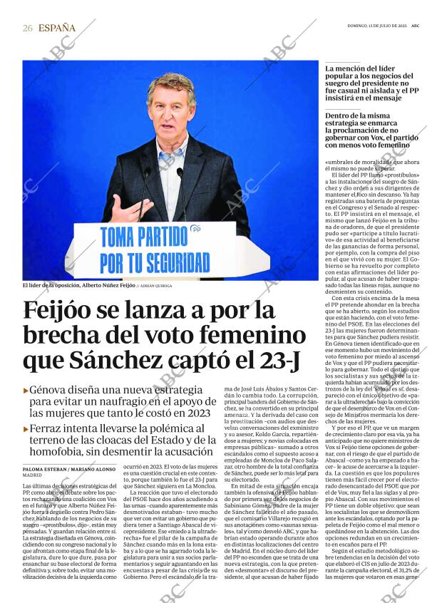 ABC CORDOBA 13-07-2025 página 26