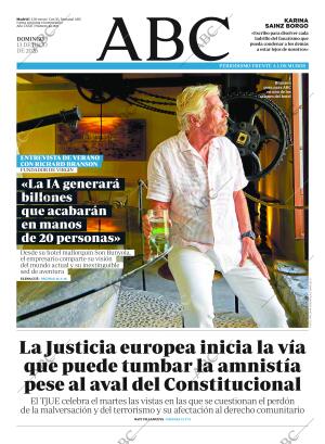 ABC MADRID 13-07-2025
