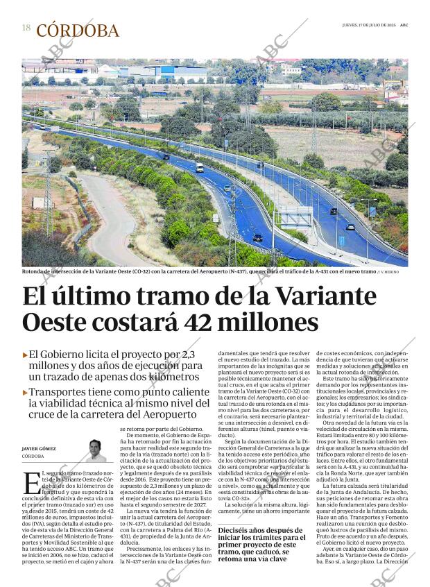 ABC CORDOBA 17-07-2025 página 18