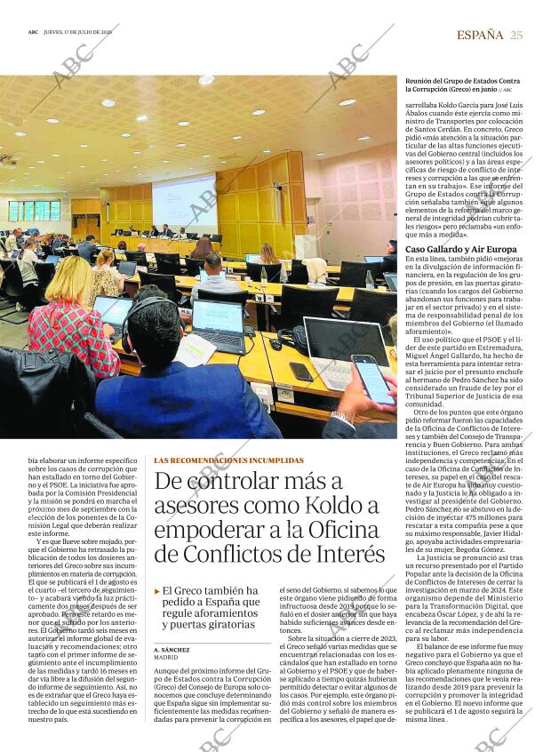 ABC CORDOBA 17-07-2025 página 25