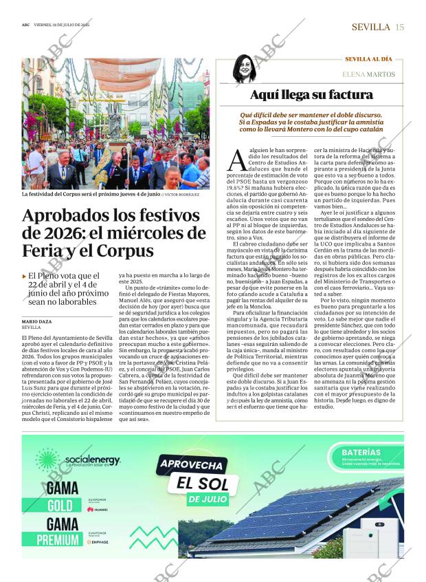 ABC SEVILLA 18-07-2025 página 15