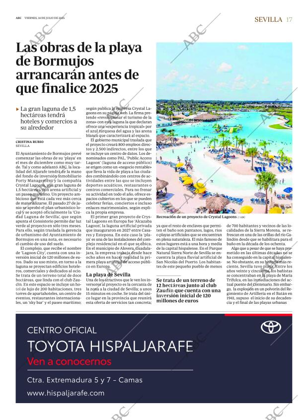 ABC SEVILLA 18-07-2025 página 17