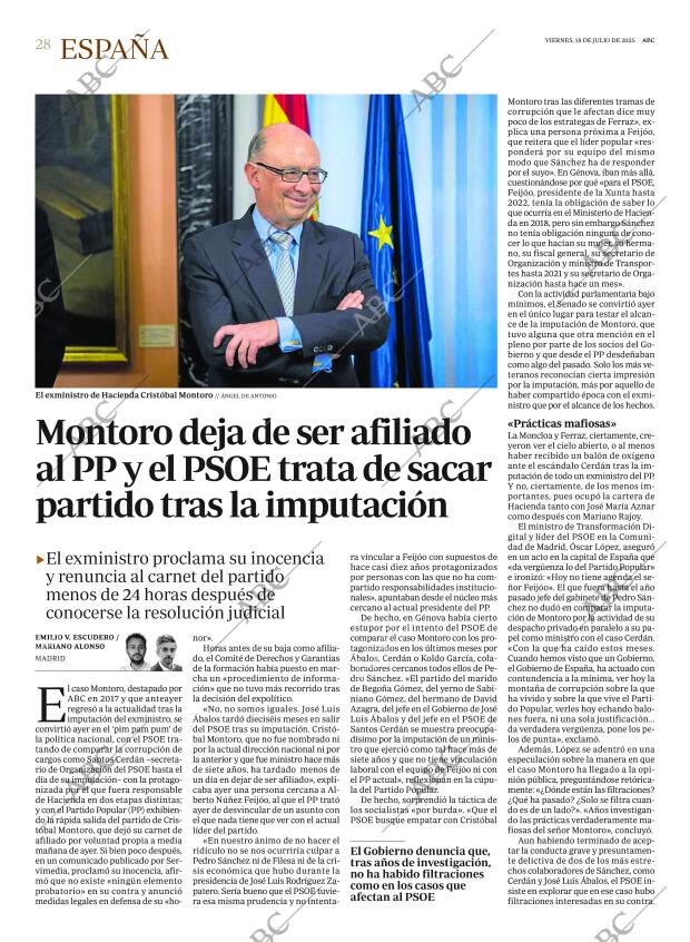 ABC SEVILLA 18-07-2025 página 28
