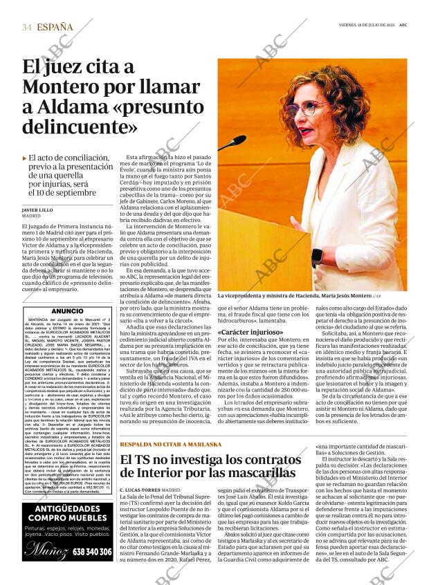 ABC SEVILLA 18-07-2025 página 34