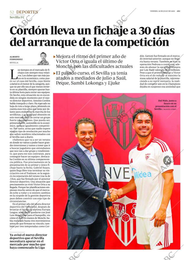 ABC SEVILLA 18-07-2025 página 52