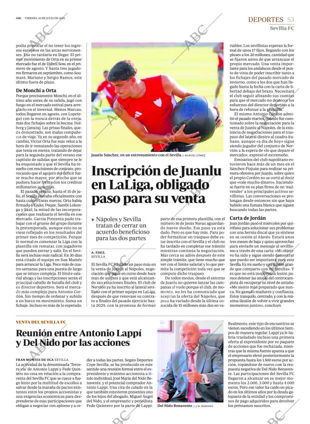 ABC SEVILLA 18-07-2025 página 53