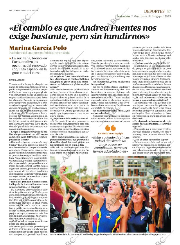 ABC SEVILLA 18-07-2025 página 57