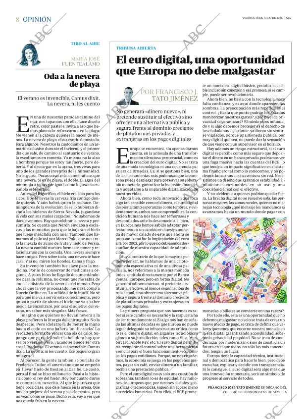 ABC SEVILLA 18-07-2025 página 8