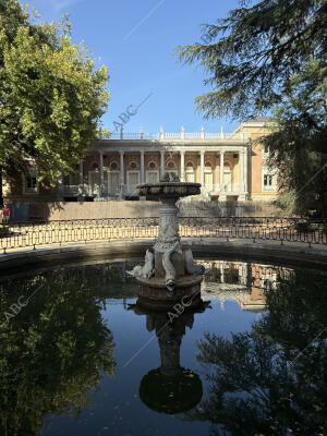 Palacio de El Capricho en el parque histórico de Alameda de Osuna