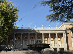 Palacio de El Capricho en el parque histórico de Alameda de Osuna