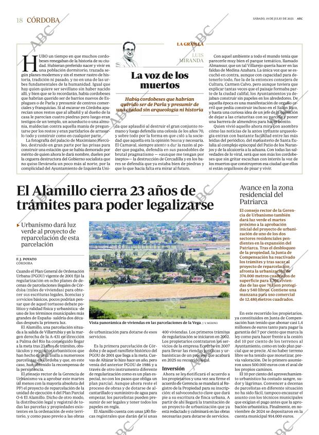 ABC CORDOBA 19-07-2025 página 18