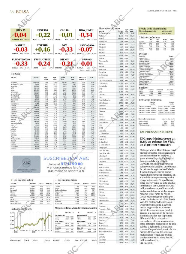 ABC CORDOBA 19-07-2025 página 38